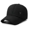 Chapéu de Inverno Masculino Estilo Dad Hat Proteção Contra Frio Proteção para as Orelhas Chapéu de Aba Reta para Meia-Idade e Idosos Vovô Homem Velho Chapéu de Algodão Espesso Quente com Aveludado