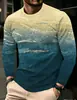 Camiseta de Moda Trendy de Manga Larga para Hombre 2026, Cuello Redondo, Casual, Elegante y con Estilo