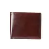 1160 Carteira Masculina de Couro Genuíno, Couro Bovino de Primeira Camada, Múltiplos Compartimentos para Cartões, Compartimentos para Cartões com 80% de Desconto, Porta-Moedas, Moderna, Transfronteiriça, Frete Grátis