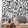 Adesivos de Parede Autoadesivos com Estampa de Leopardo Criativa Transfronteiriços para Quarto de Criança, Quarto, Sala de Estar, Fundo de TV, Adesivos Decorativos para Casa