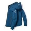 Chaqueta con Capucha para Hombre 2024 Primavera Otoño Nueva Casual Combinable Top Chaqueta con Cuello Abrigo Ropa para Hombre
