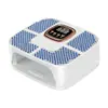 Versão Atualizada da Lâmpada de Unha com Luz Azul, Lâmpada de Cura para Esmalte em Gel LED de Secagem Rápida em 5 Segundos, Ferramenta de Unha Que Não Escurece as Mãos