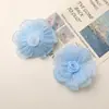 Estilo Coreano Dulce y Fresco Malla Borde Quemado Rosa DIY Accesorios para el Cabello Hechos a Mano Zapatos y Calcetines Accesorios de Vestimenta Accesorios Venta al por Mayor
