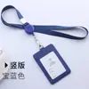 Crachá de Trabalho Fivela de Puxar Fácil Porta-Crachá de Identificação de Trabalho Estudante Cordão Retrátil Cartão de Refeição Controle de Acesso Capa Protetora de Trabalho