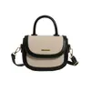 Moda Transfronteriza 2026 Europeo y Americano Nuevo de Moda Versátil Bolso de Mano Bolso de Hombro Cruzado Elegante Simple Bloque de Color Bolso tipo Silla