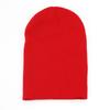 Chapéu de Tricô Liso de Comércio Exterior para Mulheres Outono e Inverno Versátil Placa Leve Chapéu de Lã Acrílica Liso Estilo Coreano Masculino Gorro Pulôver Pequeno Anexo