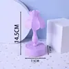 Luz noturna faça você mesmo para dormitório mini cabeceira loja artesanal faça você mesmo pequena luminária de mesa cola creme faça você mesmo renda luz noturna cola creme