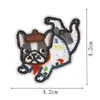 Parches Bordados de Cachorros Multivariedad Originales, Parches Termoadhesivos Sin Coser, 9 Diseños Lindos con Temática de Mascotas para Ropa y Mochilas