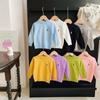 Suéter Suave para Hombre y Mujer para Niños Jersey de Punto de Manga Larga Ropa Interior para Mujer Bordado Caballo de Guerra Lana Ropa Cálida Moda