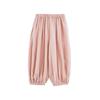 Pantalones Anchos con Adorno de Encaje para Niñas Wulibu 2026 Nuevo Estilo Primavera y Otoño Pantalones Casuales Sueltos Dulces y Lindos para Niños