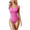 Exportación Transfronteriza Europea y Americana Amazon Aliexpress Estación Independiente Ropa para Mujer Cuello en U Sin Mangas Chaleco Mono Ajustado
