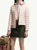 Chaqueta acolchada con capucha transfronteriza de plumón de pato blanco al 90% para mujer, moda de invierno 2026, ligera, adelgazante, cálida y casual