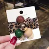Ins Faixa de Cabelo Colorida com Frutas Feminina Menina Fofa Faixa para Couro Cabeludo Faixa de Cabelo Alta Elasticidade Couro Grosso Conjunto Corda de Cabelo Novo Estilo