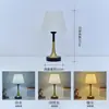 Lámpara de Mesa Retro Europea, Lámpara de Noche de Dormitorio de Alta Gama, Escritorio de Dormitorio, Sala de Estudio, Lámpara de Mesa Americana de Lujo Accesible, Creatividad Escandinava