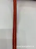 Fita vermelha com folha de ouro, usada para decorar caixas de doces, fita de veludo dourada unilateral, para acessórios de cabelo DIY feitos à mão, embalagem de caixa de presente