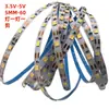 Tira de LED de un solo color 2835 de 4 mm y 60 luces de 3,7 V 5 V con base luminosa Tira de luz de regalo sin parpadeo