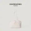 Nova Bolsa de Mão Boston Leve de Cor Sólida para Mulheres Estilo Coreano de Alta Qualidade Versátil Simples Casual para o Dia a Dia Bolsa de Ombro