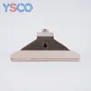 Bico de Soprador Alargado de Plástico com Aço Inoxidável 1/4 com 48 Furos, Bico de Limpeza Tipo Pente 110mm, Bico de Jato em Forma de Leque Universal