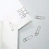 Clip de Papel para Charcutería Clip de Papel de Acero Inoxidable Color Macarrón Metal Pin para Almacenamiento de Documentos de Oficina Papelería al por Mayor