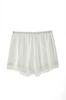 Pantalones de Seguridad de Encaje para Mujer Antirozaduras Ligeros Sin Enrollamiento Sueltos para Usar como Ropa Exterior Pantalones de Pijama Leggings Blancos de Seda de Hielo Shorts Delgados