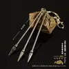 Arma Fría Modelo de Arma Artesanía Totalmente Metálica Adornos Espada Longquan Espada Zixiao Cuchillo de Anillo Modelo de Arma de Juguete