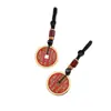 Llavero Colgante Popular Espíritu de la Montaña Adorno Colgante Moneda de Cobre Bagua Collar Moneda de Cobre Artesanía de Espíritu de la Montaña