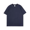 Camiseta Pesada, Camiseta Base de Manga Corta de Algodón Puro para Hombre, Color Sólido, Versátil, Simple, Básica para el Día a Día, Estilo Retro Casual, Manga Media