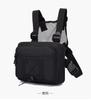 Bolsa de Pendurar, Mochila, Bolsa para Colete Tático, Roupa de Trabalho Multifuncional Masculina, Estilo Funcional, Bolsa de Peito de Marca Tendência Hip-Hop, Colete Frontal, Bolsa de Ombro