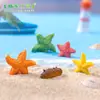 Micro paisajismo creativo simulación pequeña estrella de mar pepino de mar botella ecológica paisajismo de playa accesorios decorativos DIY mini adornos pequeños