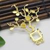 Explosões DIY acessórios de cabelo cocar puro cobre ramos DIY joias artesanais fazendo materiais de noiva hairpin acessórios de traje antigo