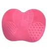 Esponja de Silicone para Limpeza de Pincéis de Maquiagem, Beauty Egg, Puff de Pó com Ventosa, Ferramenta de Beleza, Esponja de Limpeza