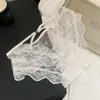 Vendas Diretas da Fábrica Bestseller Transfronteiriço Renda Estilo Desejo Puro Vazado Calcinhas Femininas Estilo Fino Menina Cintura Baixa Tanga de Rede