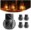 Lámpara de Bola Colgante Llama Solar Transfronteriza Lámpara de Llama Impermeable para Exteriores Jardín Patio Candelabro LED Lámpara Solar para Jardín