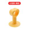 Nova porta de silicone sem punção punção maçaneta anti-colisão vaso sanitário amortecedor porta resistência borracha ventosa porta parada