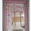 Decoração de Parede Fofa Estrela Ponto Casa Sem Prego Quarto Pendurado Decoração Haste Telescópica Desenho Animado Meia Cortina Sala de Estar Divisória Cortina Decorativa