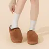 Pantuflas de felpa de algodón para mujer, nuevo estilo otoño/invierno 2026, para uso en interiores en casa, antideslizantes, forradas de felpa y cálidas, también disponibles para hombre