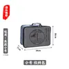 Bandeja de té para viajes, Mesa de té para coche, Caja de almacenamiento para juego de té, Bandeja pequeña de té seco para oficina, Bandeja de té portátil para exteriores para una persona