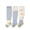 Calcetines largos para bebé de malla de algodón, aptos para recién nacidos, hasta la rodilla, no restrictivos, transpirables, a prueba de mosquitos, seguros, Clase A, para primavera y otoño