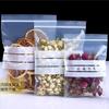 Bolsa sellada A3085 para alimentos frescos, autosellable, de plástico, para uso doméstico, gruesa, para almacenamiento en refrigerador y congelación.