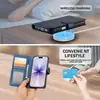 Adecuado para la nueva funda de teléfono iPhone 18 Pro Max, funda de cuero para teléfono Apple 17, tapa abatible con tarjetero de textura lisa