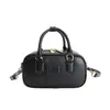 Bolso Boston esmerilado simple, moderno y elegante, bolso de mano vintage de alta gama para el trabajo, bolso de hombro tipo cubo versátil