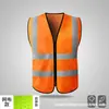 Chaleco de Seguridad Reflectante para Tráfico y Obras, Ropa de Trabajo Transpirable para Sanidad, Multibolsillos con Logotipo Impreso
