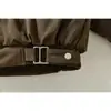 ORIGTEEN Jaqueta de Algodão Estilo Americano com Gola Alta de Piloto Masculina Outono/Inverno Espessada Quente Jaqueta de Trabalho Roupas de Algodão MY9027