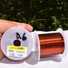 Alambre de cobre esmaltado para motor resistente a altas temperaturas Jintian alambre electromagnético QZY-2/180 grados poliimida morado 10 metros/100 gramos