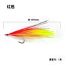 Mosca Garça Branca Ly1028 Mosca Streamer Isca Artificial Mosca para Pesca