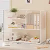 Estante de Armazenamento para Classificação de Assuntos Mesa de Estudante Armário Vertical de Múltiplas Camadas para Armazenamento de Livros Mesa de Escritório Caixa de Arquivos A4 Dormitório