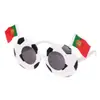 Gafas Mundial de Fútbol Gafas de Fiesta Bandera Suministros para Fiesta Accesorios para Fotos Gafas de Sol para Disfraz de Baile Festivo