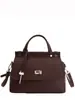Bolsa de Mão Retro Estilo Coreano para Mulheres 2026 Nova Moda Simples Bolsa de Ombro/Axila Casual para o Dia a Dia Bolsa Transversal