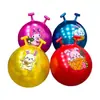 Pelota Inflable Grande Elástica Gruesa para Jardín de Infancia con Asa, Juguete de Pelota para Saltar, Pelota con Cuerno para Entrenamiento Sensorial