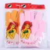 Luvas de Banho Coreanas de Cinco Dedos Criativas de Nylon Esfoliantes Atacado Exportação Artefato de Massagem para as Costas de Dupla Face